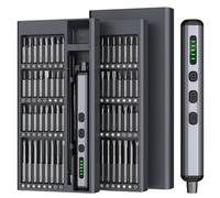 Mini Electric Screwdriver 3.7V with 72-in-1 Precision Screwdriver Set, 5 Torque Settings & Magnetic Storage, Professional Cordless Electric Screwdriver Set for Electronics, Laptops, Phones, Watches