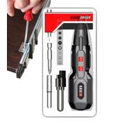 Mini Electric Screwdriver 3-Speed Rechargeable Ergonomic Driver