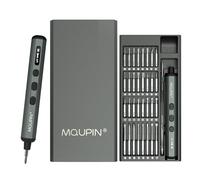 Mini Electric Screwdriver Set, 68 in 1 Small Electric Screwdriver Cordless - 64 S2 Preicison Bits, 5 Torque Settings, 4 LED Lights, Mini Power Screwdriver Repair Tool Kit for PC RC Electronic