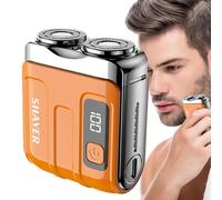 Mini Electric Shaver for Men - R18 Pocket Razor, Wireless USB Charging, Single , Water Resistant, Gentle Facial Hair Removal Tool | Use