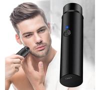 Mini Electric Shaver, Portable Electric Rotary Men's Razor, Cordless USB Rechargeable Men's Shaver, Waterproof Pocket Shaver for Travel&Home Use