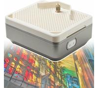 Mini Electric Stained Glass Sander,Smooth Edges,4200 RPM Glass Ceramic DIY Grinding Machine,with 5/8" Grinder Bit