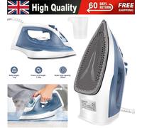 Mini Electric Steam Iron Garment Steamer Portable Ceramic Soleplate Laundry Home