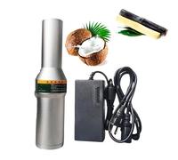 Mini Electric Sugar Cane Peeler Peeling Machine, Coconut Cutter Tool, Stainless Steel Material, for Coconut, Pumpkin, Winter Claw, Taro, Pineapple