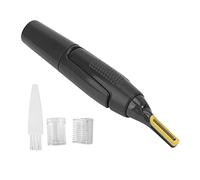 Mini Electric Trimmer for Men - Low Noise Facial Hair Remover with Detachable Washable Cutter Head - Compact Design for Precision Trimming in Pocket Size