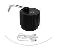 Mini Electric Water Bottle Pump - Foldable Automatic Water Dispenser for Home, Black