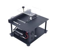 Mini Electric Woodworking Cutting Saw Desktop Sliding Table Saw Bench Acrylic Cutter Miniature Precision Desktop Saw