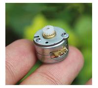 Mini electronic starter 15mm Mini Stepper electronic starter 10 Ohm 2-Phase 4-Wire Stepping electronic starter with 17T 0.25M Gear Small electronic starter Toy Motors special motor