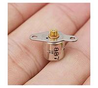 Mini electronic starter 5PCS Mini 8mm 2-Phase 4-Wire Stepper electronic starter Miniature Stepper with Metal Gear Small electronic starter Toy Engine Camera Motors special motor