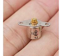 Mini electronic starter 5Pcs Mini 8mm Stepper electronic starter Two-Phase Four-Wire Stepping electronic starter Small Shaft Diameter 1mm with Metal Gear DIY Accessories Motors special motor