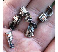 Mini electronic starter 6mm Miniature Slide Screw Stepper electronic starter 2 Phase 4 Wire Mini Precision Stepping electronic starter Rod Nut Moving Block for Models Motors special motor