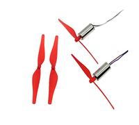 Mini electronic starter Mini 1020 Coreless electronic starter DC 3V-3.7V Small Propeller Blade NdFeB Strong Magnet High Speed Torque RC Drone Quadcopter : 2Motors 2Propellers Motors special motor(2 Mo
