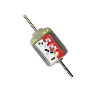 Mini electronic starter Motors, Mini Dc electronic starter, 130 Dc electronic starter Toy electronic starter Cars electronic starter,F130 Double-Headed Shaft 15mm 16mm Long Shaft DIY Engine ZFUGEDRLI