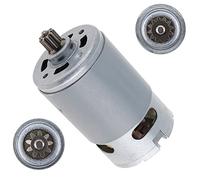 Mini electronic starter RS550 electronic starter 12V 16.8V 21V 25V 19500 RPM 9 11 12 Teeth High Torque electronic starter for Electric Drill Screwdriver Power Tools : Two-Speed 12 Teeth, Voltage : 25V