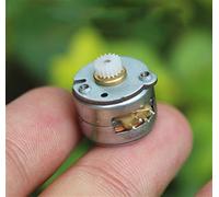 Mini electronic starter Two-Phase Four-Wire Stepper electronic starter Mini 15mm Stepper electronic starter Stepper electronic starter 18 Degree Step Angle with 17teeth 0.5module Gear Motors special m