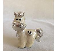 Mini Elephant Statue Deer Sculpture Horse Statuette Animal Figurine Home Indoor Bedroom Living Room Study Decor Ornaments Resin Crafts Gifts 's Educational Toys,C Art collection