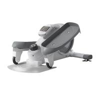Mini Elliptical Machine for Home, Compact Under-Desk Elliptical for Small Spaces - Silent Stepper with Low-Impact Motion, Portable Fitness Equipment for Apartment, Office, Seniors