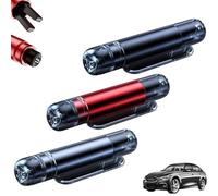 Mini Emergency Car Escape Tool, Broken Window & Seat Belt Cutter, 2-In-1 Spring-Loaded Car Window Breaker, Automotive Safety Essentials, for Land and Underwater (Mix 3PCS)