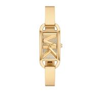 Mini Empire Pave Gold-Tone Bangle Watch
