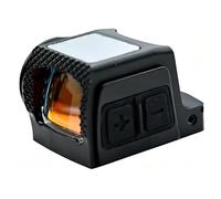 Mini Enclosed Solar Red Dot Reflex Sight with 20mm Picatinny Riser Mount