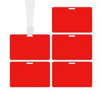Mini Erasable Whiteboard for ID Badge - Wearable Small Reusable - Mini Erasable Whiteboard - for Nurses Doctors Teachers Caregivers Office Meeting Classroom Study Room