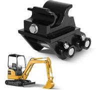 Mini Excavator Attachments Mechanical Quick Change Hitch for Small Digger Quick Coupler Fit Most of up to 3 tons Excavators
