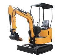 Mini Excavator Bundle Mini Excavator 1 ton Includes Essential Attachments for Enhanced Productivity