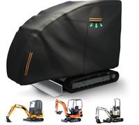 Mini Excavator Cover，Mini Excavator Covers Waterproof Heavy Duty for Bobcat/Kubota/John Deere 17 P/Takeuchi/Yanmar，600D Oxford Cloth, Dustproof, Universal Cover