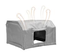 Mini Excavator Muffler Insulation Blanket 7" x 6.6" x 5" Dustproof