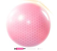 Mini Exercise Ball, Stability Training Ball Kit, Anti Burst Inflatable Design with Easy Pump Setup, 9.84 Inches Yoga and Rehab Balls Set, Modern Style Fitness Accessory for Use