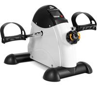 Mini Exercise Bike Pedal Exerciser Resistance Cycle Indoor Gym White