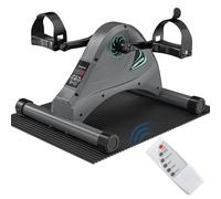 Mini Exercise Bike Pedal Sit Down, Under Desk Bike Leg Exerciser Sitting Down, Pedal Exercisers Foot Pedal Exerciser, Seated Pedal Exerciser Desk Bike