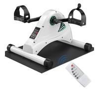 Mini Exercise Bike Pedal Sit Down Under Desk Bike, Leg Exerciser Sitting Down Pedal Exercisers, Foot Pedal Exerciser Exercise Pedals While Sitting Seated Pedal Exerciser Desk Bike