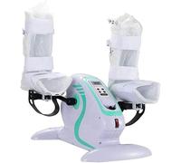 Mini Exercise Bike, Portable Home Pedal Exerciser Gym Adjustable Resistance with LCD Display for Women and Men Cycling Rehab Equipment for Handicap Disabled