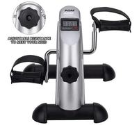 Mini Exercise Bike Portable Pedal Exerciser Resistance Cycle Indoor Gym Fitness