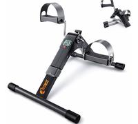 FFitness Dual Mini Bike Pedal Exerciser for Arms and Legs With LCD Monitor