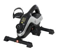 Mini Exercise Bike Under Desk Bike 8 Levels Magnetic Resistance Stationary Bike Leg Fitness w/ LCD Display - HOMCOM | TJ Hughes
