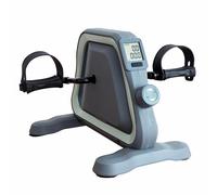 Mini Exercise Bike Under Desk Elliptical Machine Arm Leg Thigh Hand Exerciser Stationary Bike Cycle Seated Pedal Exerciser For Elderly Sit Up Exercise Equipment For Home Use Fitness Equipment