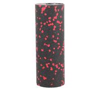 Mini Exercise Foam Roller for Fitness, Red Grooved Design