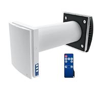Mini Expert A50-1 PRO V.3 Single Room Heat Recovery Ventilator, 50 m³/h, Wall-Mounted, Remote Control