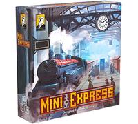 Mini Express by Moaideas Game Design | an Engaging Train Game with Only Two Actions | Strategy Board Game for Family Nights | 1-5 Players