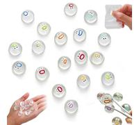 Mini Expression Squeezes Fidget Toys, Classroom Treasure Box Prizes for Kids, Tiny Desk Toys for Office Stress Relief, Birthday Goodie Bag Fillers, Easter Basket Stuffers, Soft Sensory Toy (50pcs)