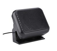 Mini External Speaker Mobile Radio Microphone, 3W Wired Speaker for Ham Car Radios, Compact & Portable