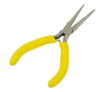 Mini Extra Long Needle Nose Pliers, Yellow, Jewellery Hobby Making Small Tool