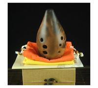 Mini F-tone Ocarina 10 Hole Cute Ocarina Flute Kit Professional Musical Instruments Beginner With Accessories(Style 4)