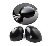 MINI F54-F60 2014-June 2019 Wing Mirror Cover caps, Gloss Black Mirror Caps for Mini Cooper One/D/SD/S/JCW F Series F54 F55 F56 F57 F60(Gloss Black, for mirror With Puddle Light)