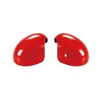 MINI F54-F60 2014-June 2019 Wing Mirror Cover caps, Red Mirror Caps for Mini Cooper One/D/SD/S/JCW F Series F54 F55 F56 F57 F60(Red, for mirror With Puddle Light)
