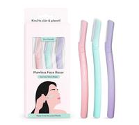 Mini Face & Eyebrow Razor with Single German Steel Blade | Painless Hair Removal for Upper Lips, Forehead, Sideburns | Prevents Razor Burns