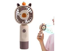 Mini Fan Handheld - Capybara 5-Level USB Charging Personal Fan - High Speed Portable Cooling Tool - for Travel Camping Beach Outdoor Commuting Office Vacation Road Trip Sports
