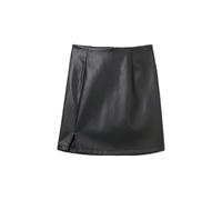 Mini Faux Leather Skirt Women Tom Tailor Denim Noir S